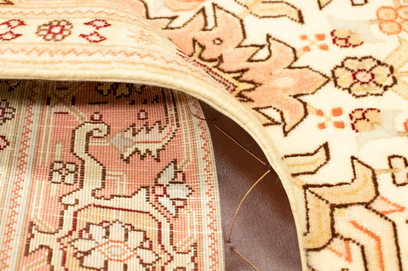 Perzisch tapijt - Tabriz - Royal - 155 x 100 cm - beige