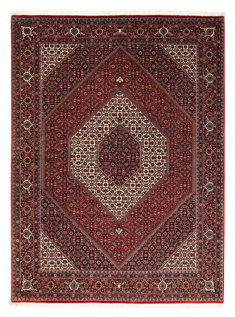 Perzisch tapijt - Bijar - 245 x 172 cm - donkerrood