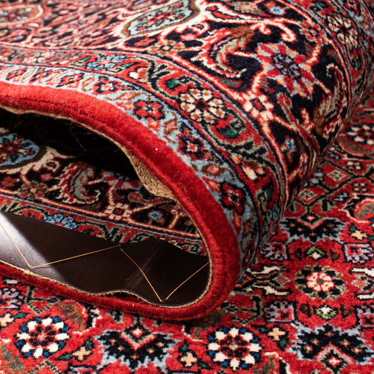 Perzisch tapijt - Bijar - 245 x 172 cm - donkerrood