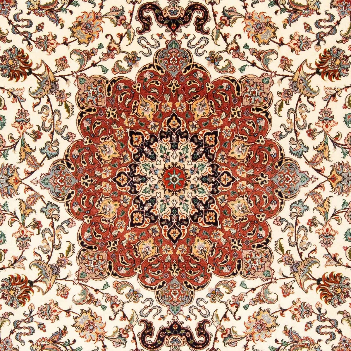 Perzisch tapijt - Tabriz - Royal - 303 x 201 cm - beige
