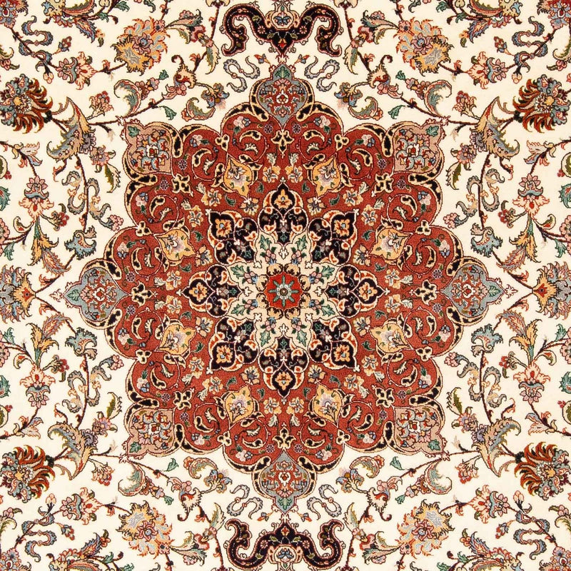 Perzisch tapijt - Tabriz - Royal - 303 x 201 cm - beige