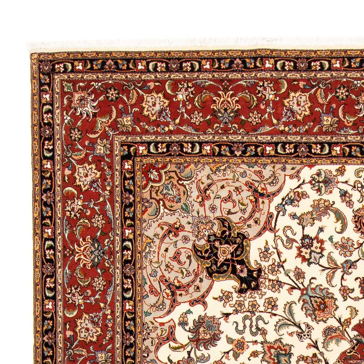 Perzisch tapijt - Tabriz - Royal - 303 x 201 cm - beige