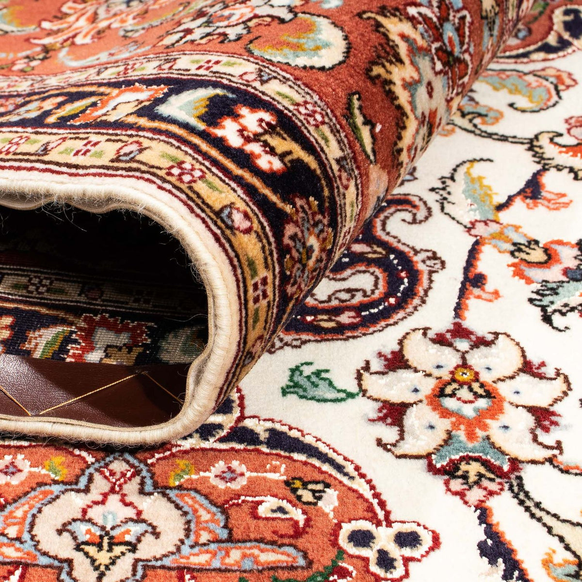 Perzisch tapijt - Tabriz - Royal - 303 x 201 cm - beige