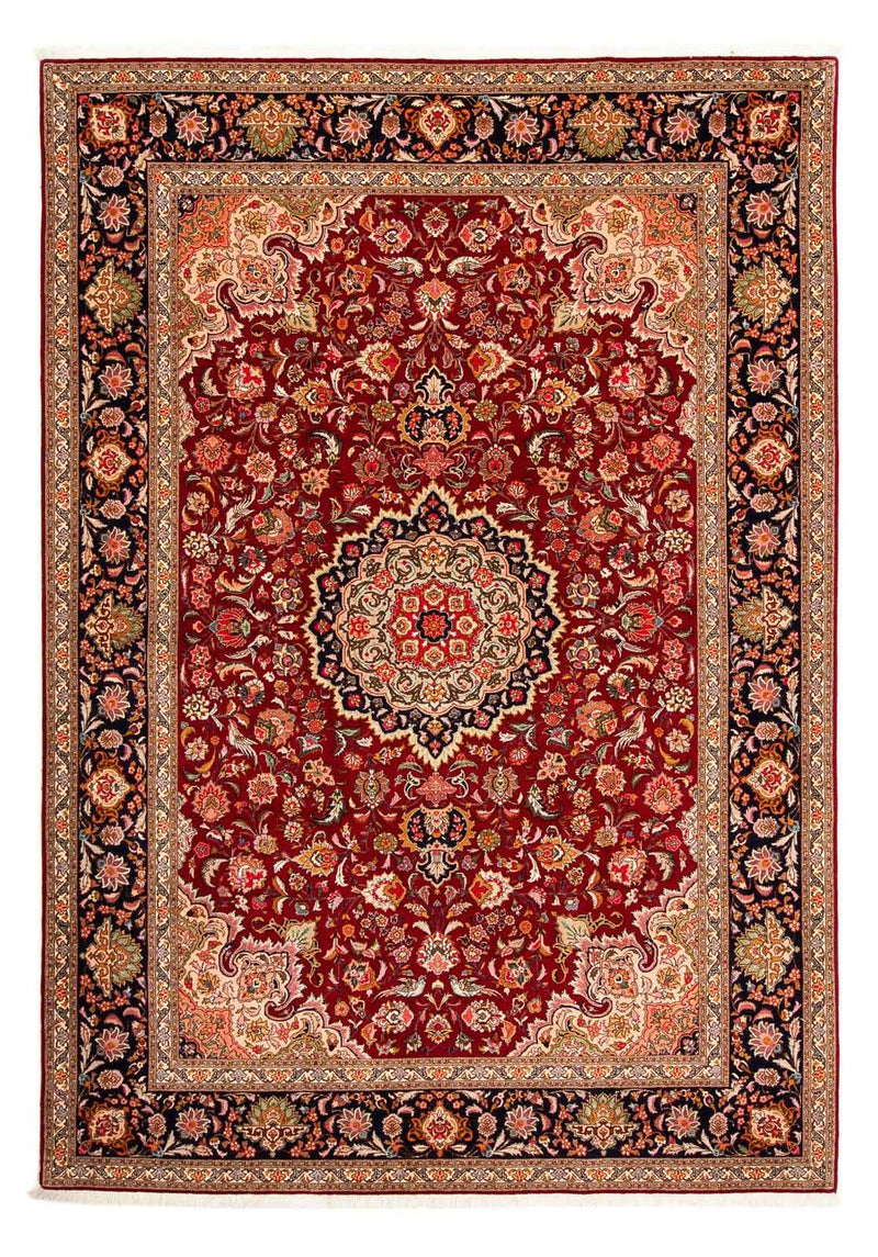 Perzisch tapijt - Tabriz - Royal - 303 x 209 cm - donkerrood