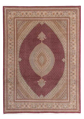 Perzisch tapijt - Tabriz - 351 x 254 cm - donkerrood