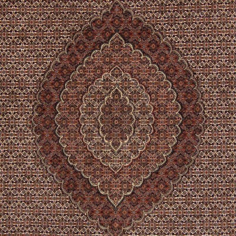 Perzisch tapijt - Tabriz - 353 x 245 cm - bruin