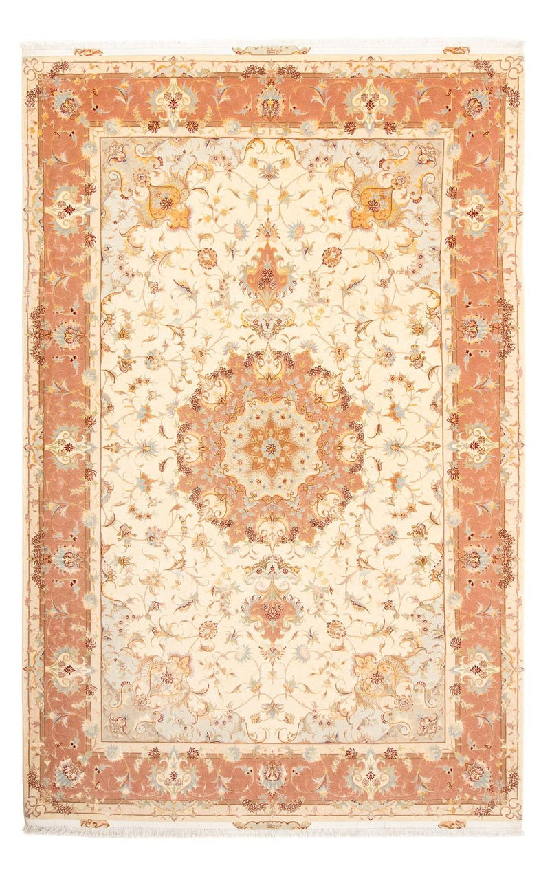 Perzisch tapijt - Tabriz - Royal - 312 x 203 cm - beige