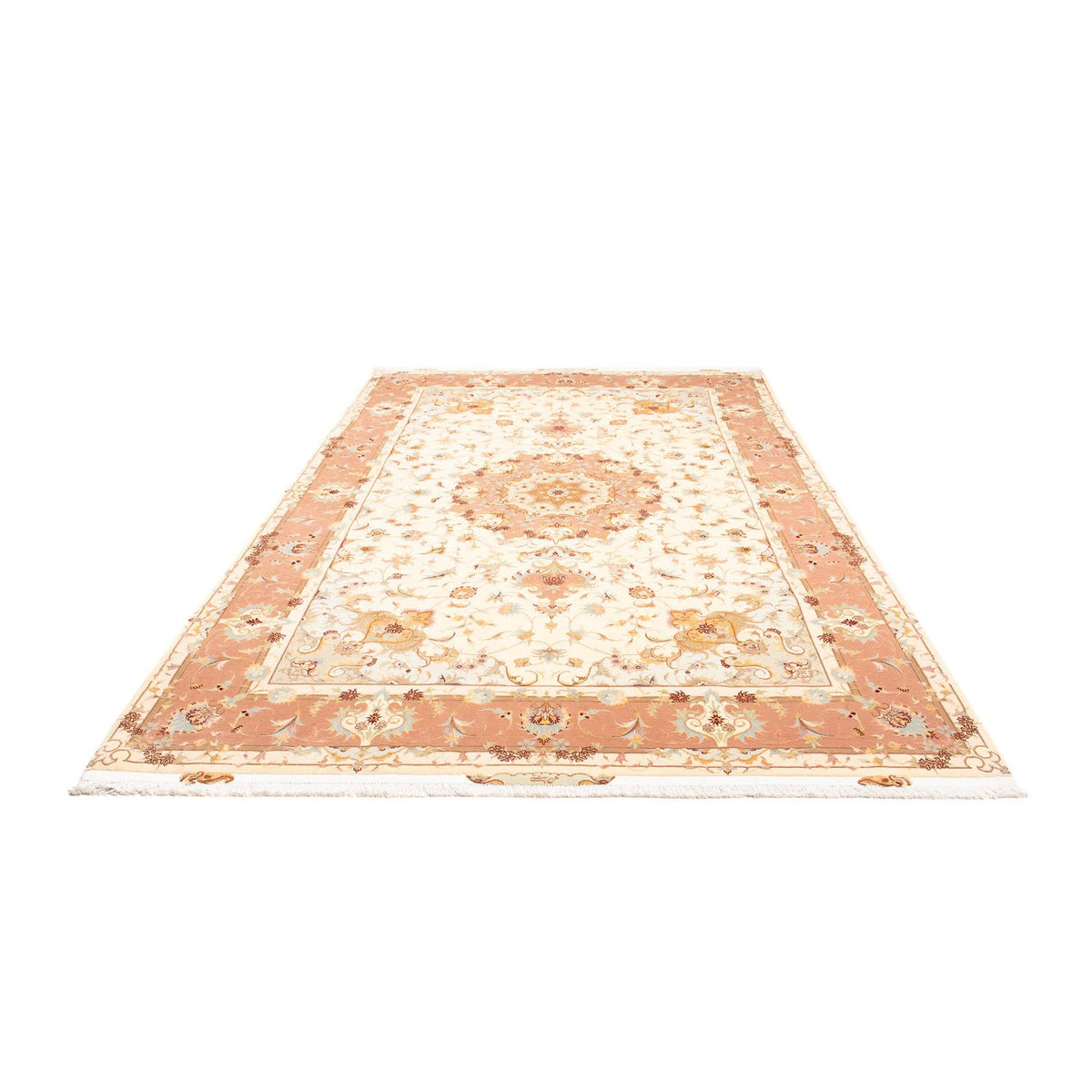 Perzisch tapijt - Tabriz - Royal - 312 x 203 cm - beige