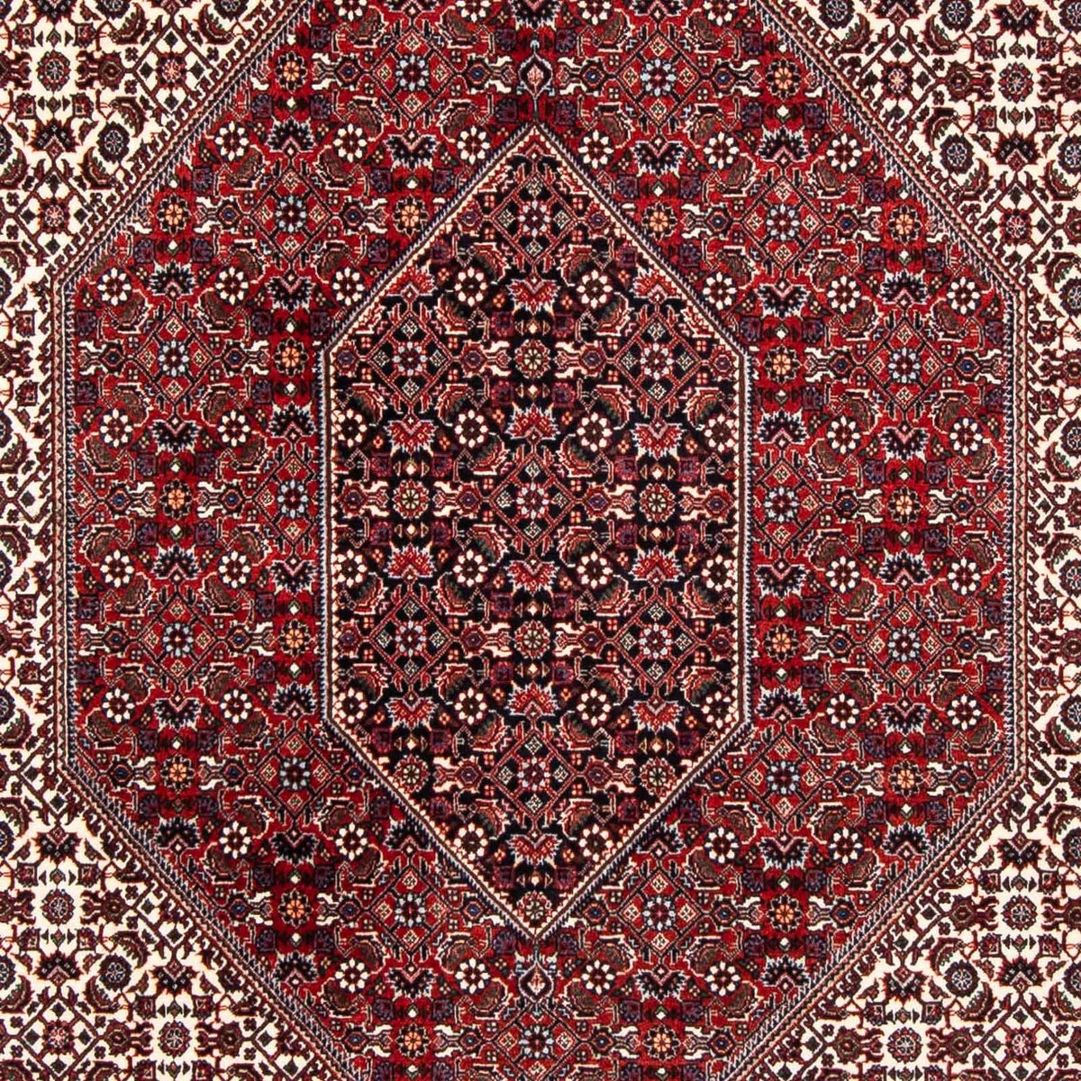 Perzisch tapijt - Bijar - 241 x 170 cm - donkerrood