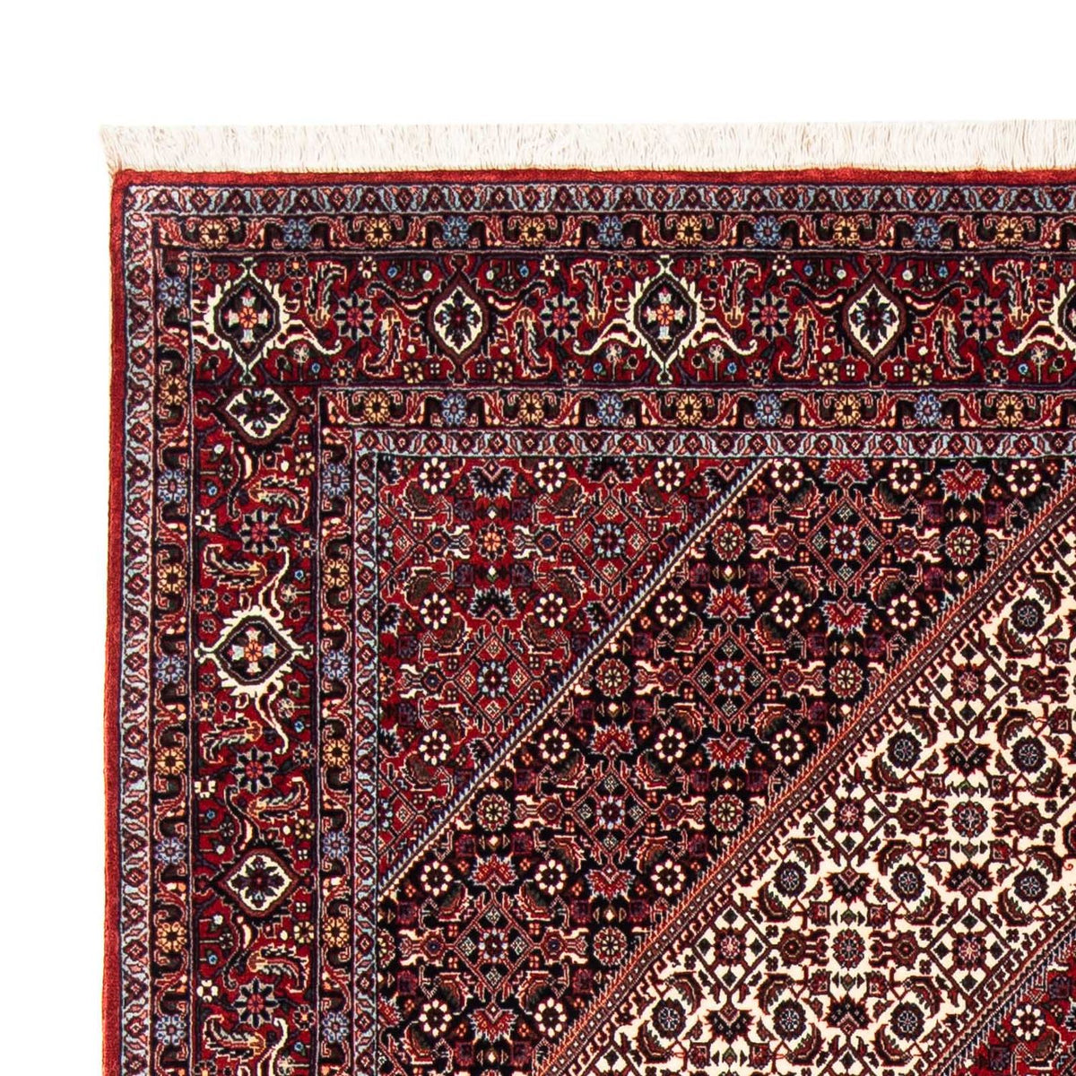 Perzisch tapijt - Bijar - 241 x 170 cm - donkerrood