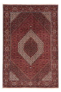 Perzisch tapijt - Bijar - 254 x 174 cm - donkerrood