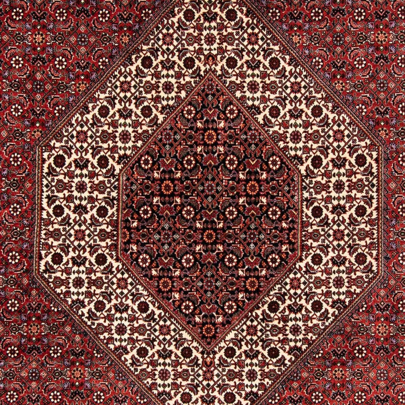 Perzisch tapijt - Bijar - 254 x 174 cm - donkerrood