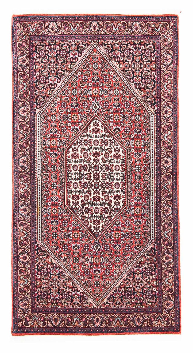 Perzisch tapijt - Bijar - 135 x 72 cm - licht rood