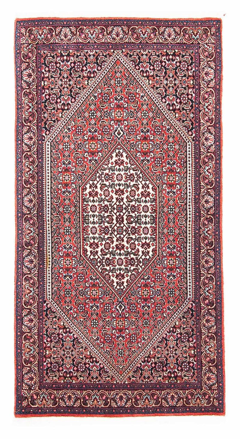 Perzisch tapijt - Bijar - 135 x 72 cm - licht rood