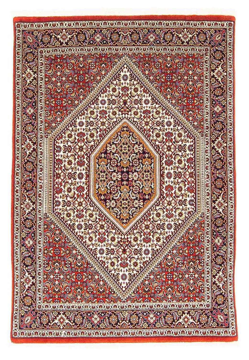 Perzisch tapijt - Bijar - 150 x 104 cm - rood