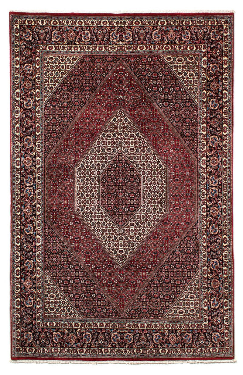 Perzisch tapijt - Bijar - 305 x 203 cm - donkerrood