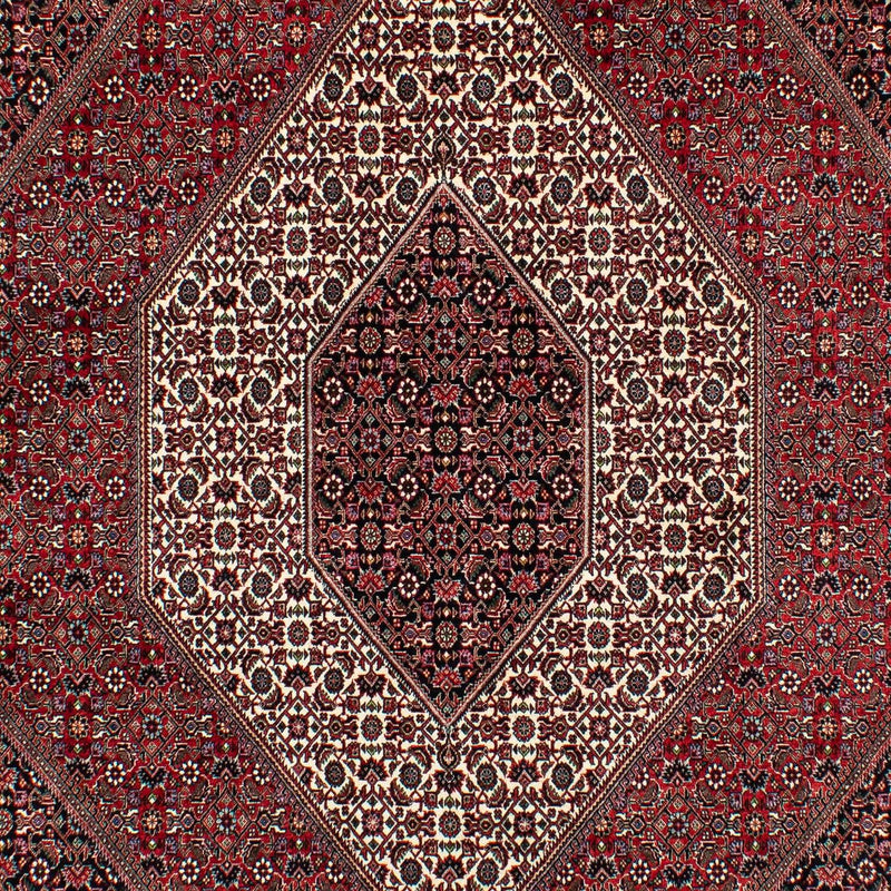 Perzisch tapijt - Bijar - 305 x 203 cm - donkerrood