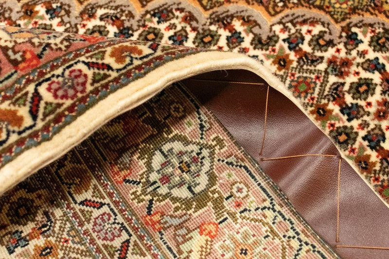 Perzisch tapijt - Tabriz - Royal - 126 x 80 cm - beige