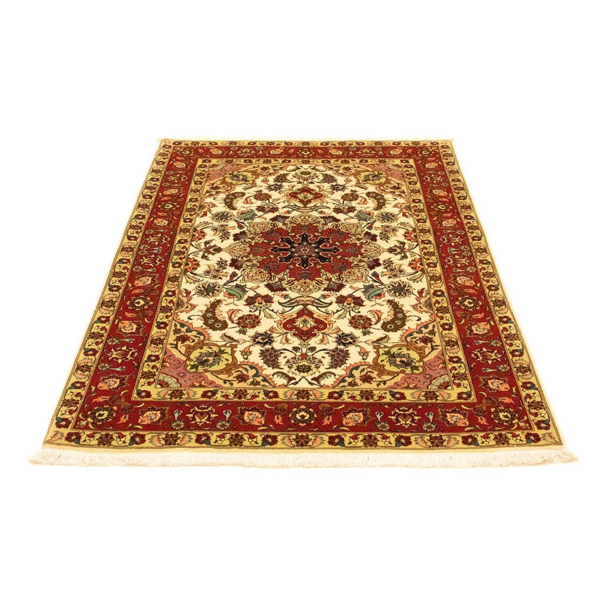 Perzisch tapijt - Tabriz - Royal - 158 x 103 cm - beige