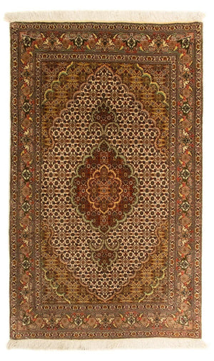 Perzisch tapijt - Tabriz - Royal - 130 x 79 cm - beige