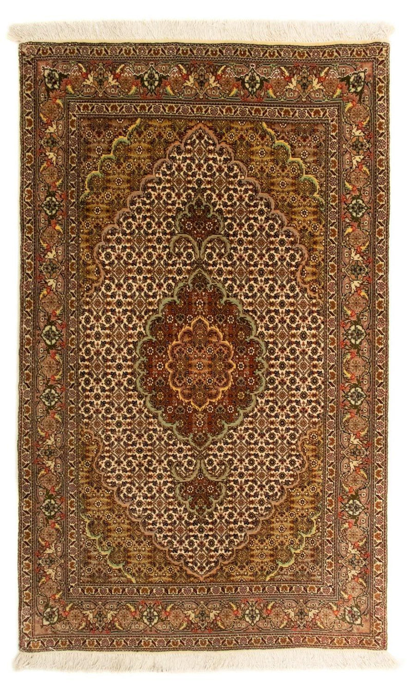 Perzisch tapijt - Tabriz - Royal - 130 x 79 cm - beige