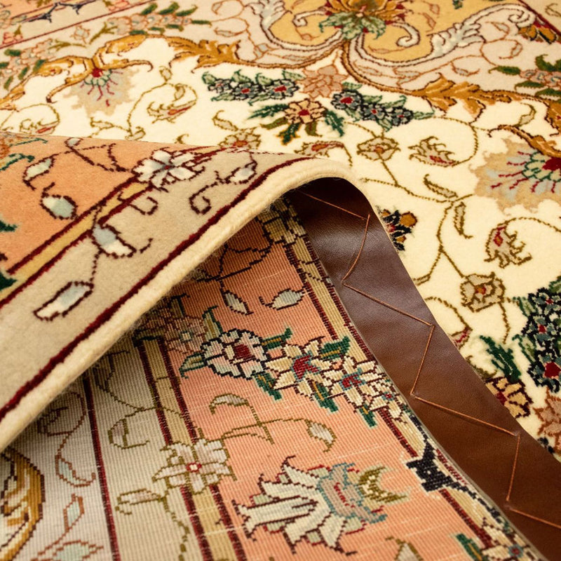 Perzisch tapijt - Tabriz - Royal - 151 x 100 cm - beige