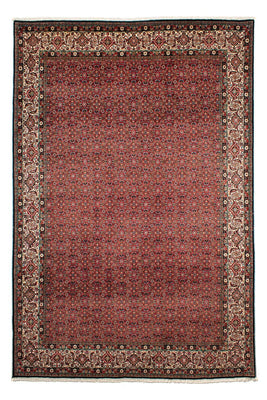 Perzisch tapijt - Bijar - 307 x 208 cm - donkerrood