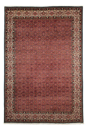 Perzisch tapijt - Bijar - 307 x 208 cm - donkerrood