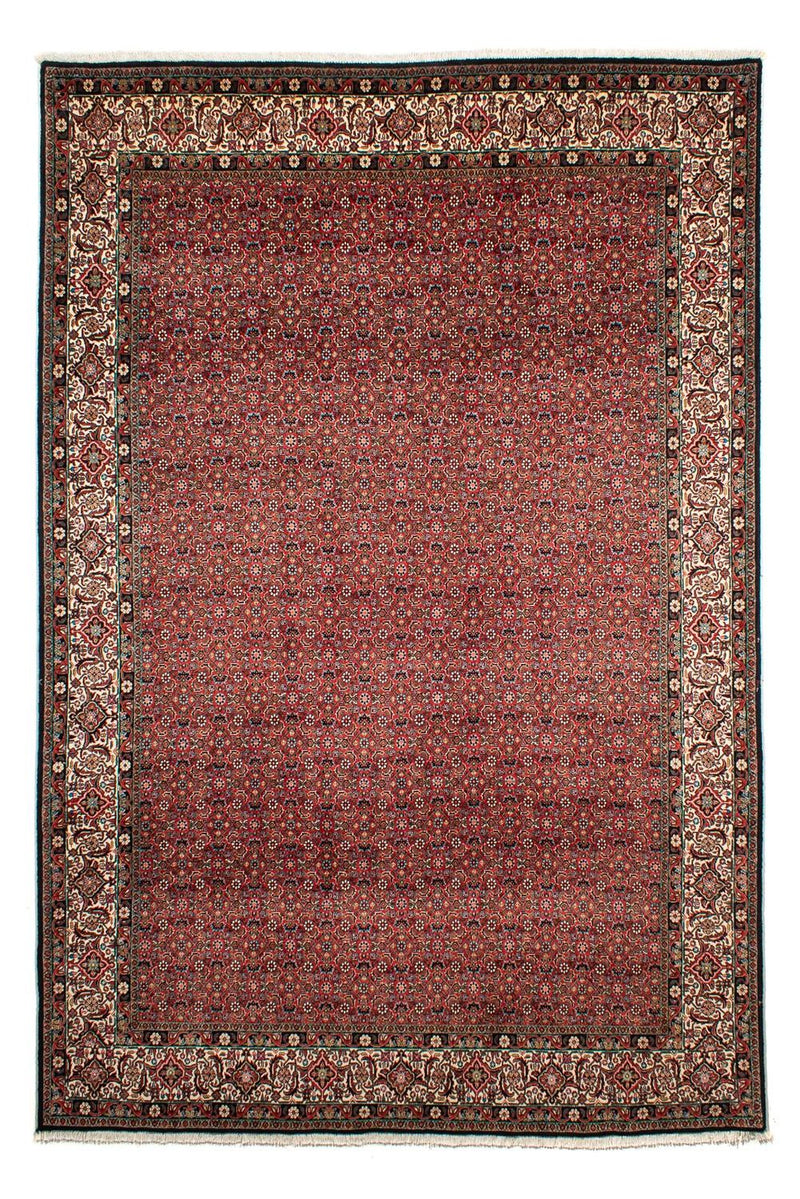 Perzisch tapijt - Bijar - 307 x 208 cm - donkerrood