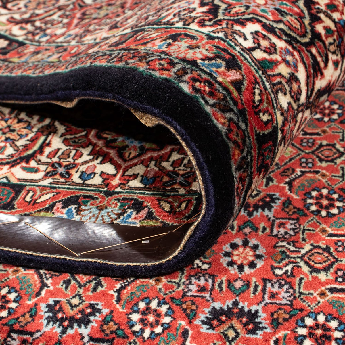 Perzisch tapijt - Bijar - 307 x 208 cm - donkerrood