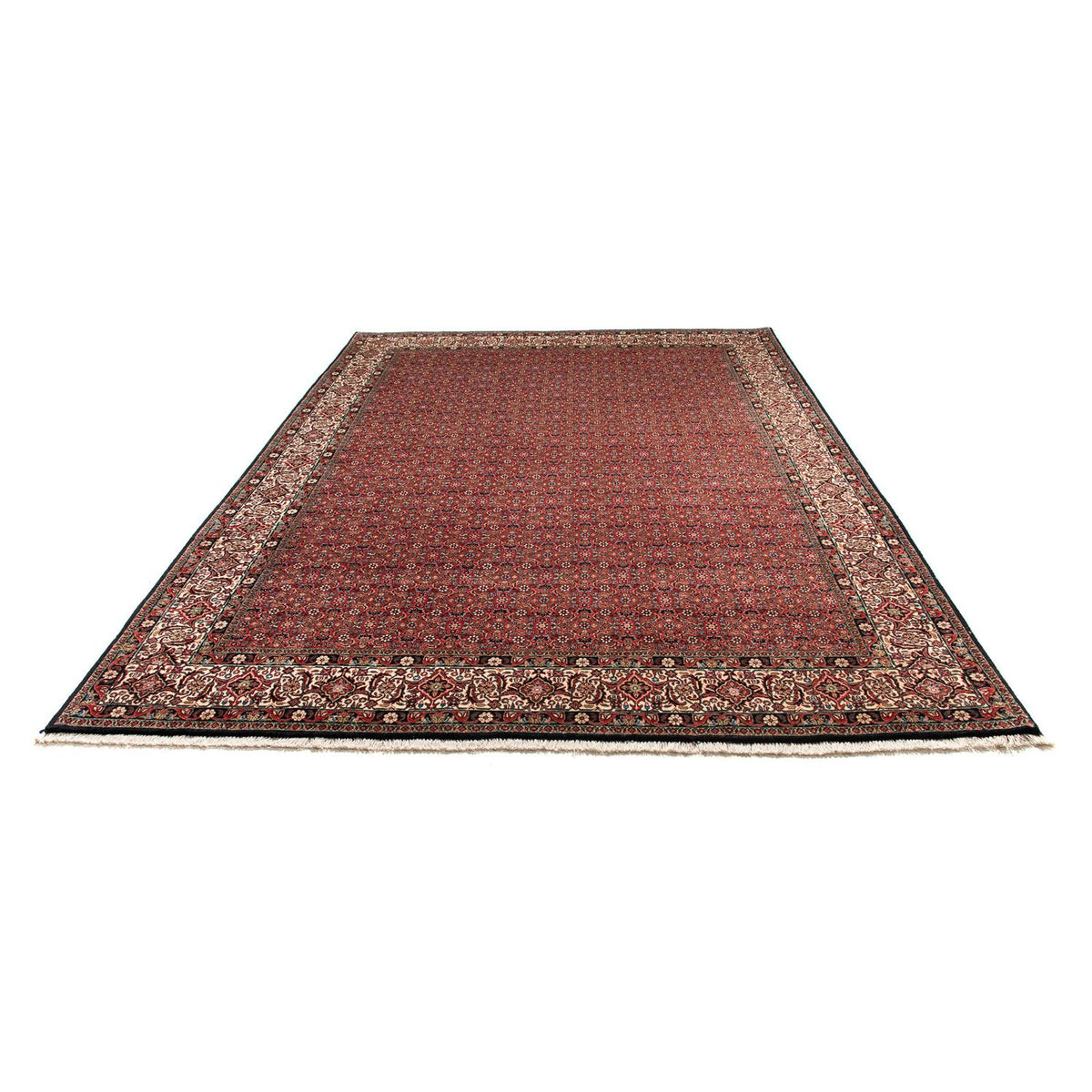 Perzisch tapijt - Bijar - 307 x 208 cm - donkerrood