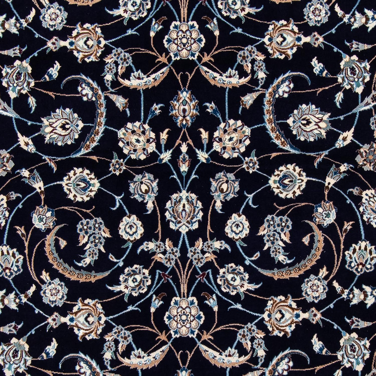 Perzisch tapijt - Nain - Koninklijk - 308 x 208 cm - zwart