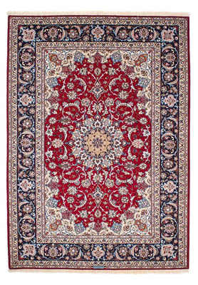 Perzisch tapijt - Isfahan - Premium - 227 x 164 cm - donkerrood