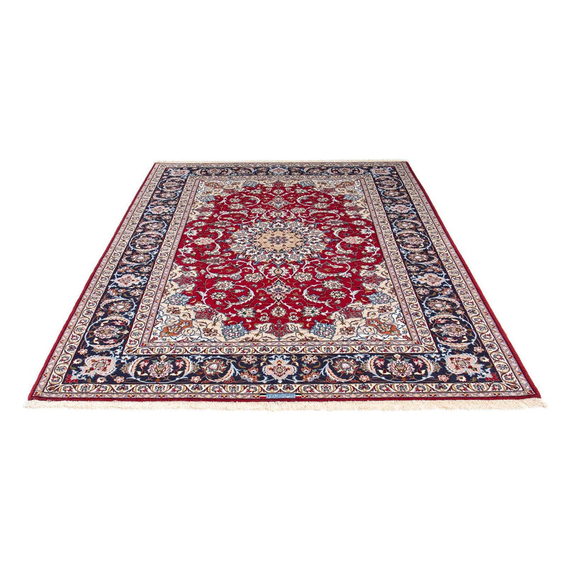 Perzisch tapijt - Isfahan - Premium - 227 x 164 cm - donkerrood