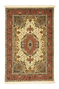 Perzisch tapijt - Tabriz - Royal - 152 x 102 cm - beige