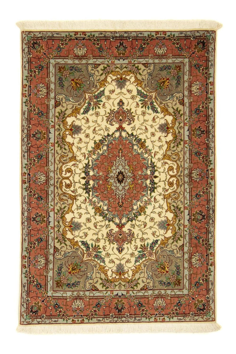 Perzisch tapijt - Tabriz - Royal - 152 x 102 cm - beige