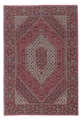 Perzisch tapijt - Bijar - 206 x 132 cm - donkerrood