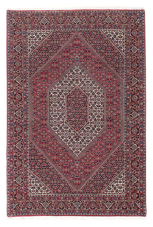 Perzisch tapijt - Bijar - 206 x 132 cm - donkerrood