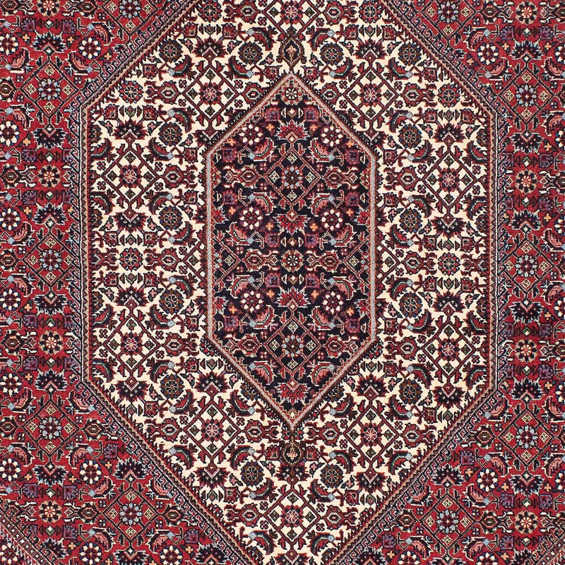 Perzisch tapijt - Bijar - 206 x 132 cm - donkerrood