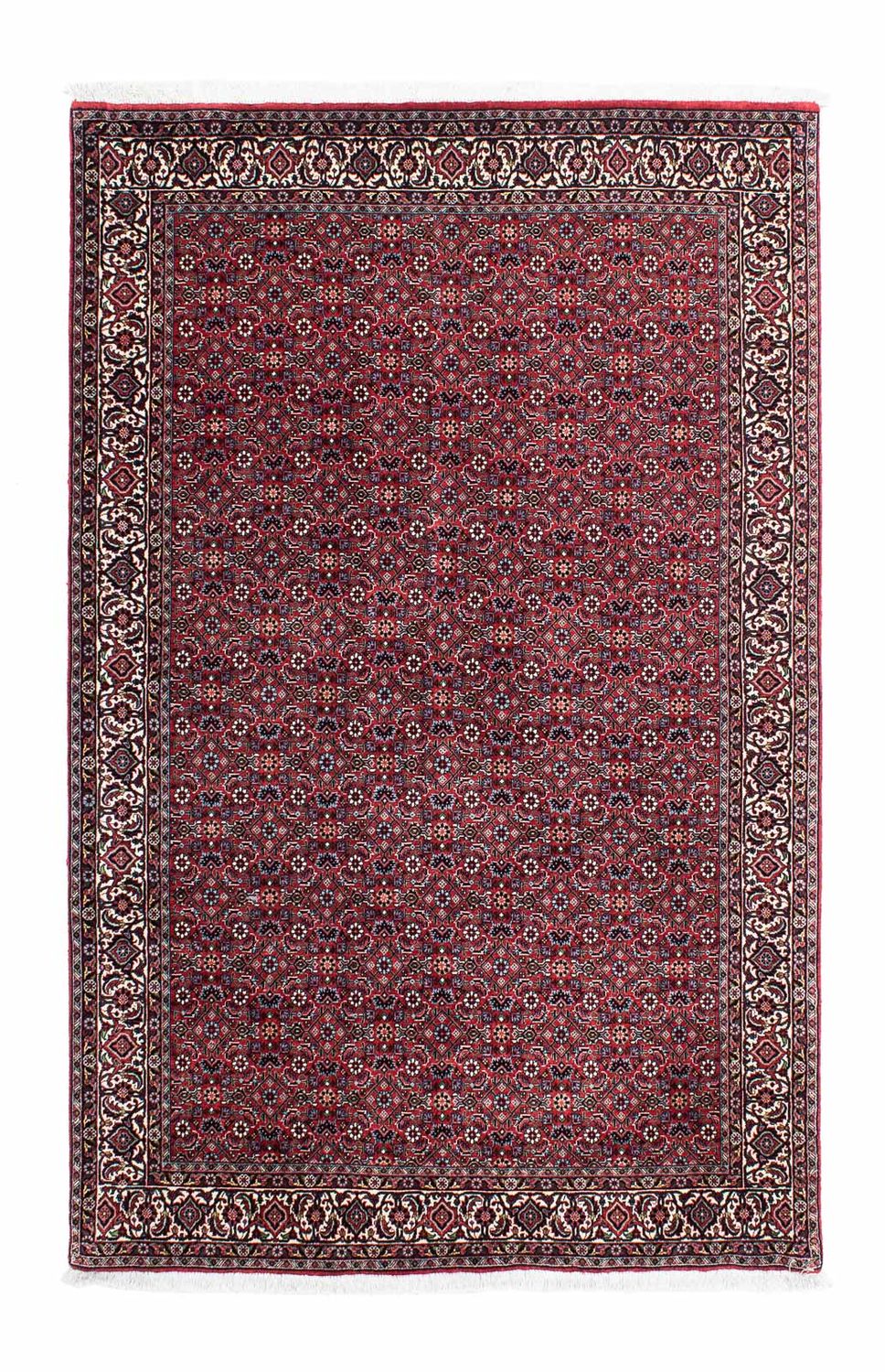 Perzisch tapijt - Bijar - 202 x 132 cm - rood