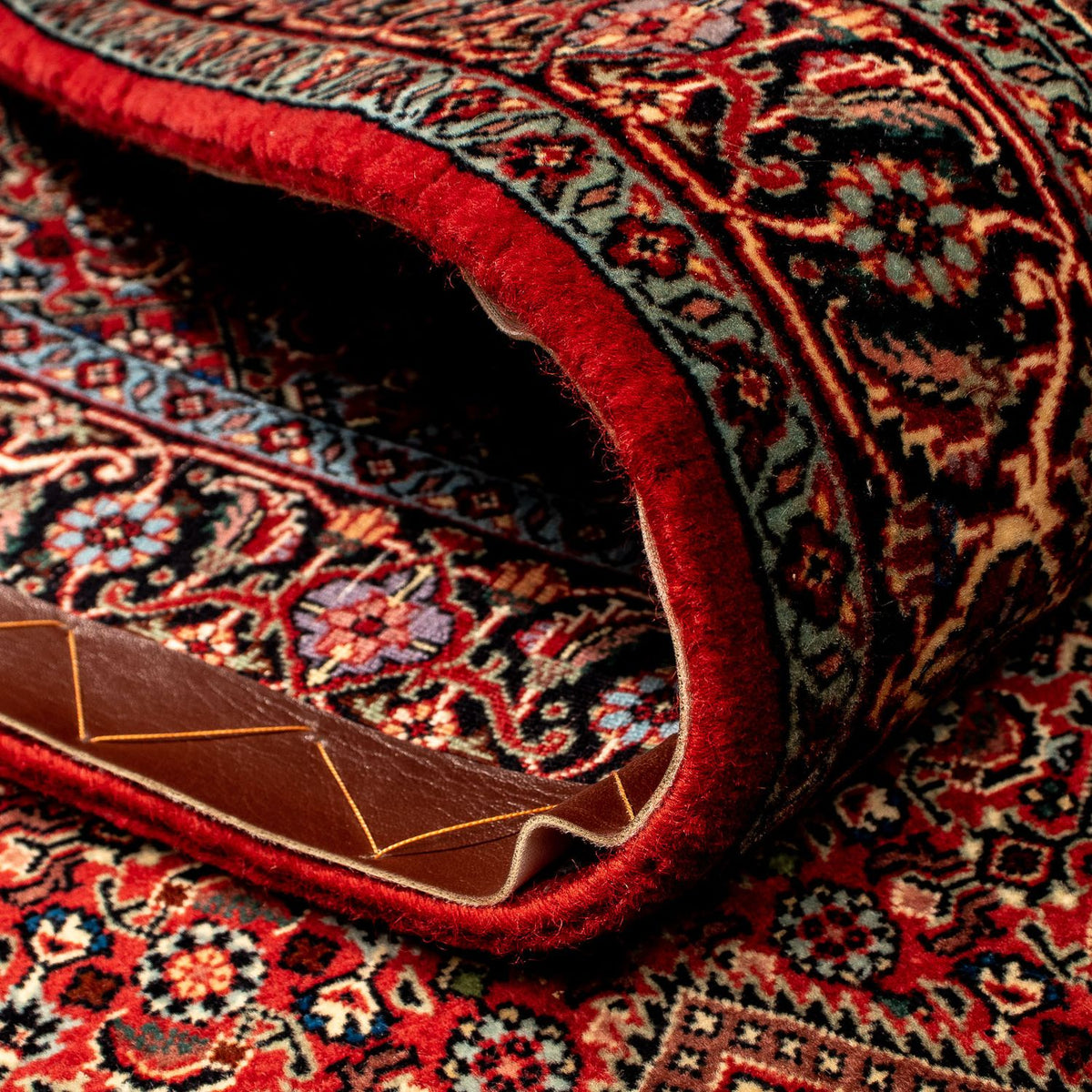 Loper Perzisch tapijt - Bijar - 308 x 85 cm - veelkleurig