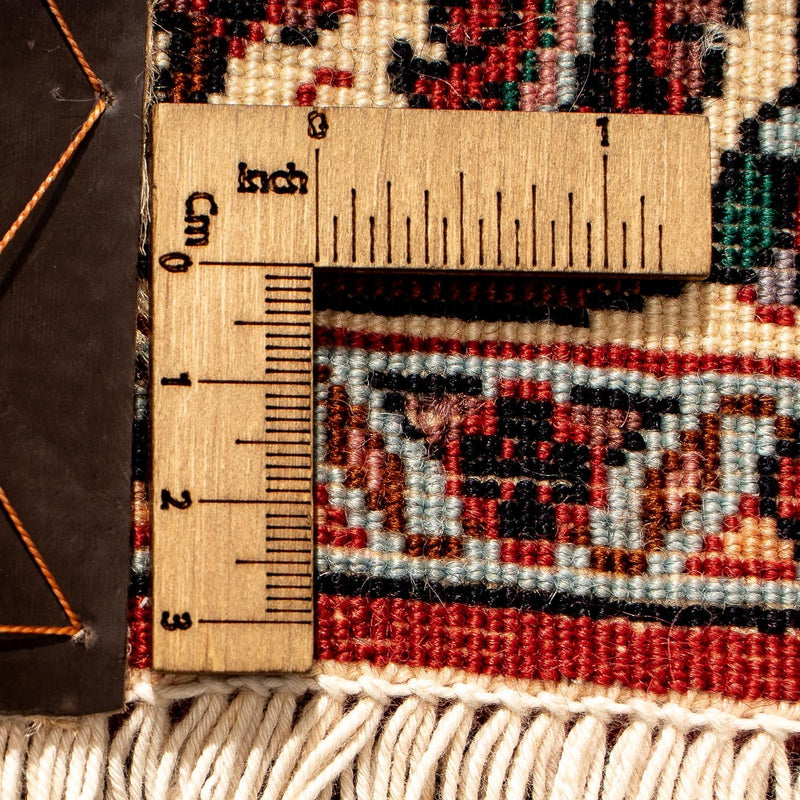 Loper Perzisch tapijt - Bijar - 293 x 84 cm - donkerrood