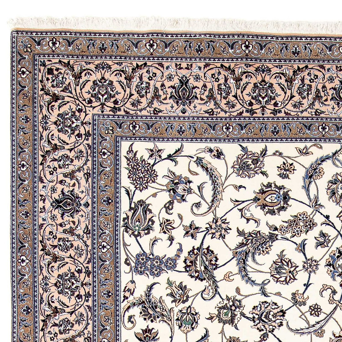 Perzisch tapijt - Nain - Premium - 310 x 215 cm - beige