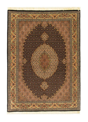 Perzisch tapijt - Tabriz - Royal - 142 x 103 cm - donkerblauw