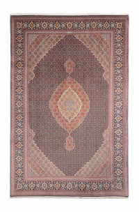 Perzisch tapijt - Tabriz - 310 x 202 cm - donkerblauw