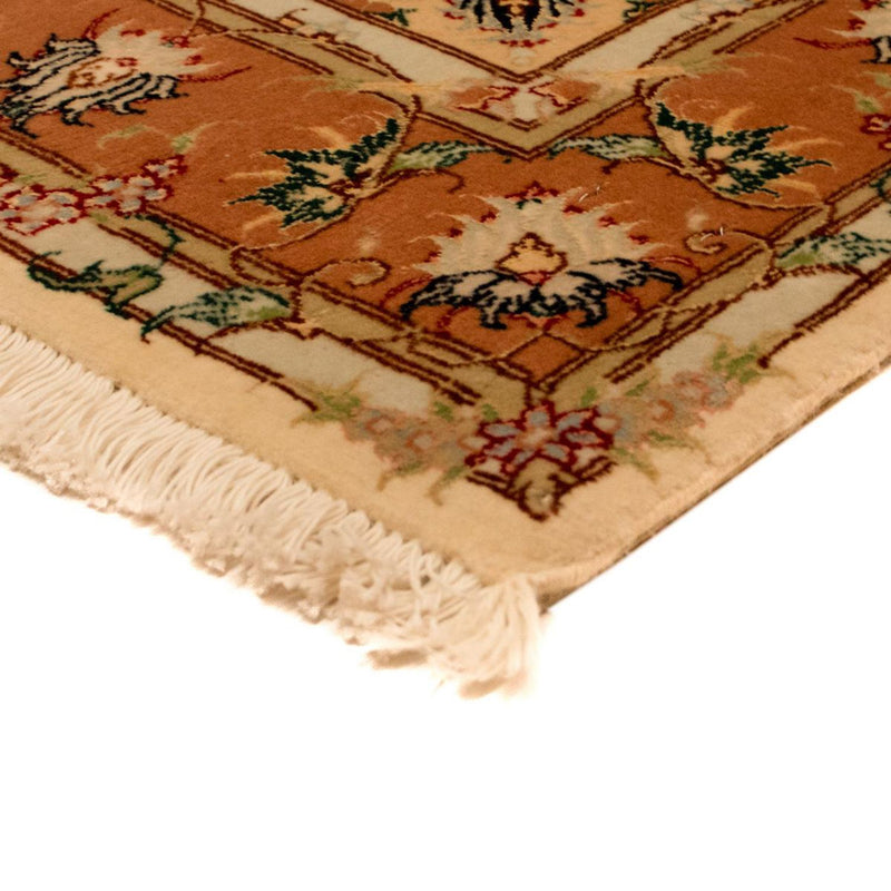 Perzisch tapijt - Tabriz - Royal - 141 x 98 cm - beige
