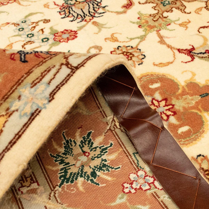 Perzisch tapijt - Tabriz - Royal - 141 x 98 cm - beige