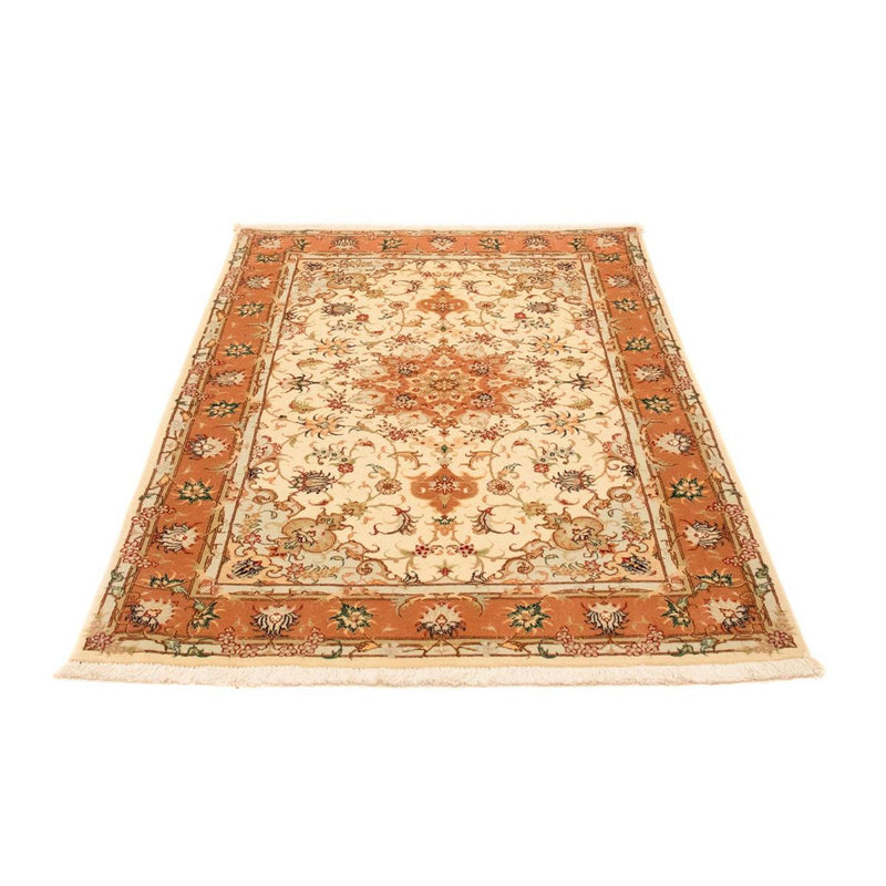 Perzisch tapijt - Tabriz - Royal - 141 x 98 cm - beige