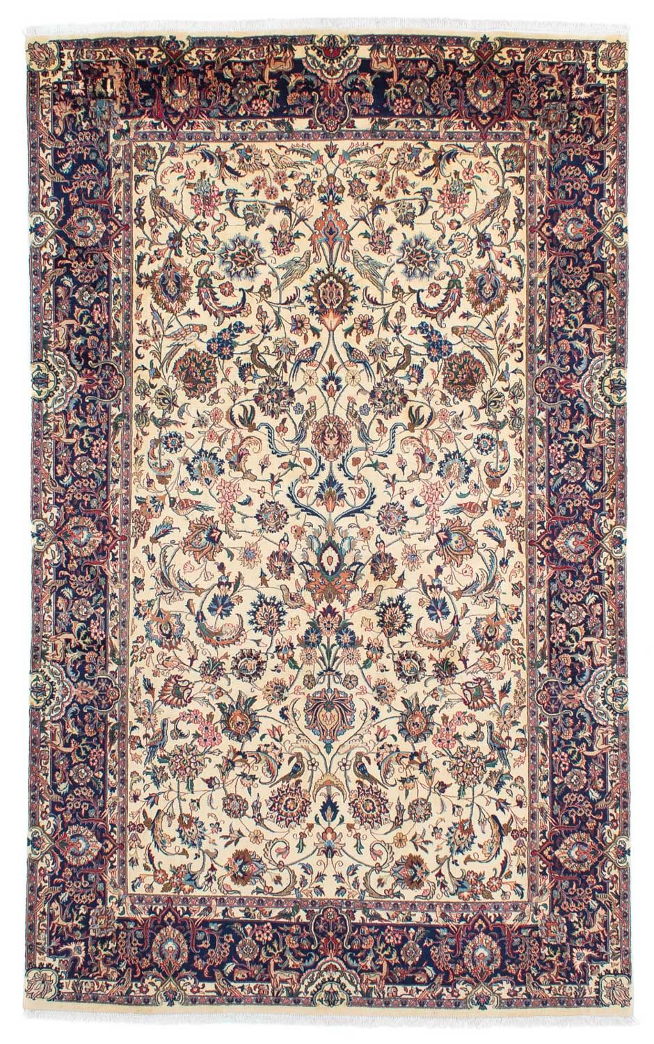 Perzisch tapijt - Nain - Koninklijk - 314 x 193 cm - beige
