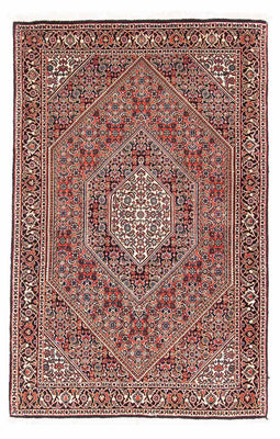 Perzisch tapijt - Bijar - 145 x 91 cm - licht rood